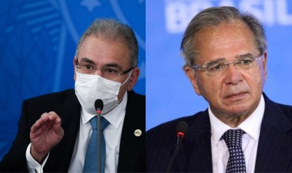 CPI quer ouvir Marcelo Queiroga ou Paulo Guedes nesta semana