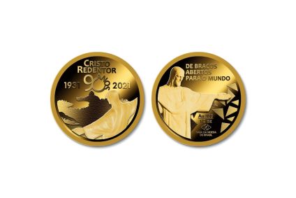 medalha cristo redentor