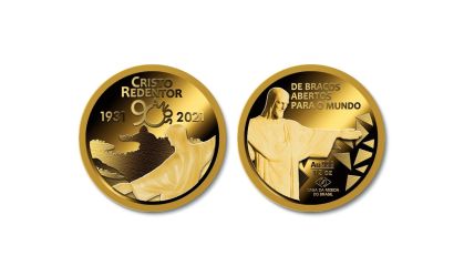 medalha cristo redentor