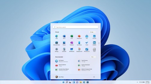 Interface Windows 11