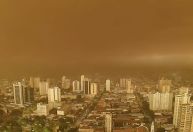 Tempestades de poeira podem se tornar comuns com o tempo, diz meteorologista