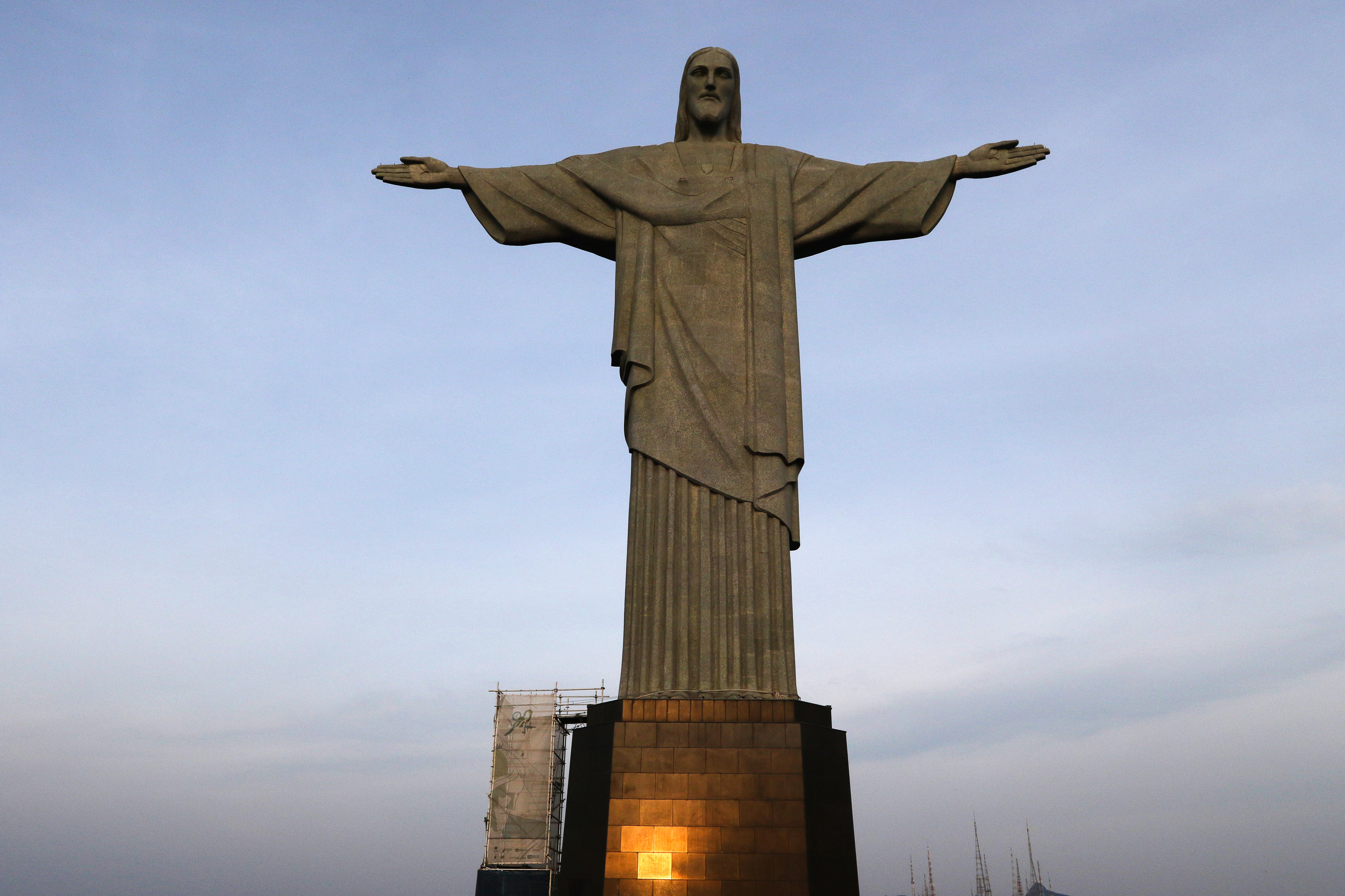 Cristo Redentor, no Rio de Janeiro (RJ)