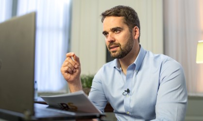Eduardo Leite, governador do RS, é candidato nas prévias tucanas
