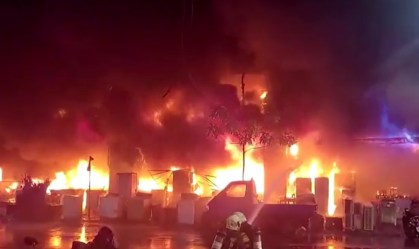 Taiwan: Incêndio em prédio