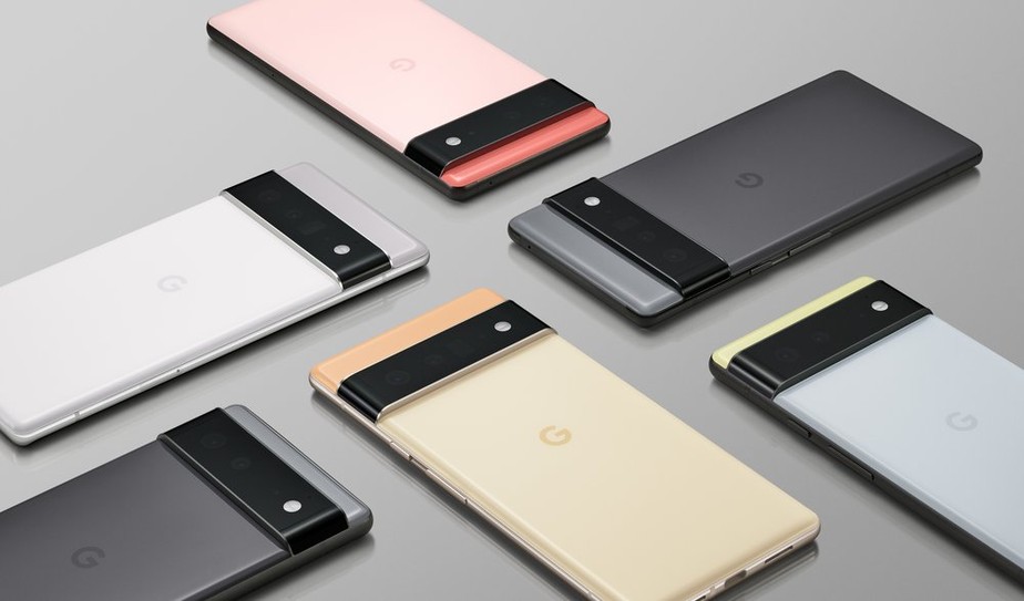 Google anuncia nova versão de smartphone Pixel 6 com o 1º