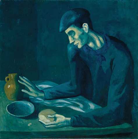 A obra que cobria a nova descoberta era "A Refeição de um Homem Cego" / The Metropolitan Museum of Art
