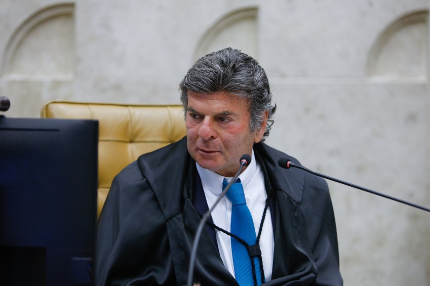 O presidente do Supremo Tribunal Federal, Luiz Fux, é relator de processos como os de jogos de azar e o de nomeação de parentes para cargos políticos / Fellipe Sampaio/SCO/STF