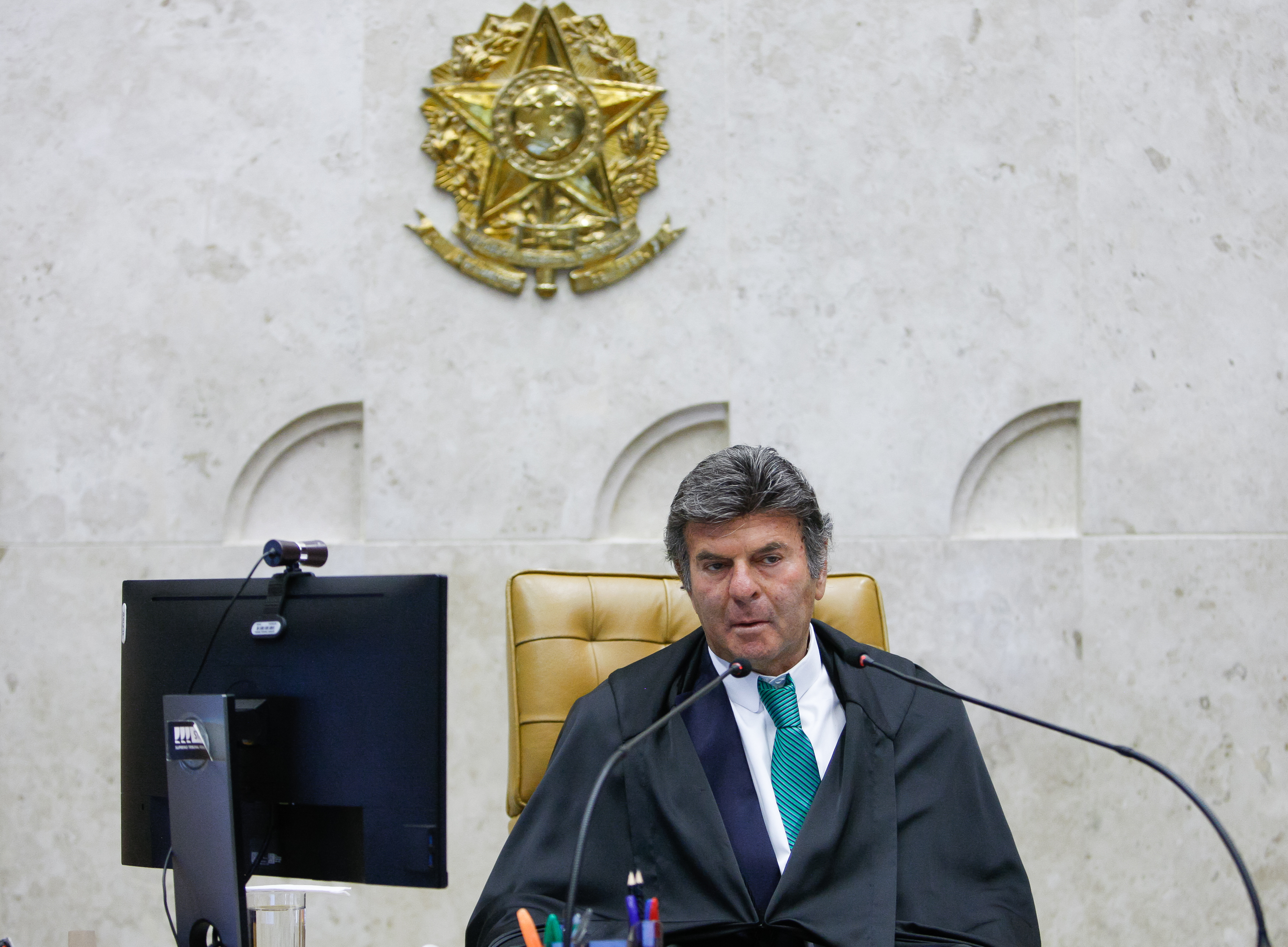Presidente do Supremo Tribunal Federal (STF), ministro Luiz Fux