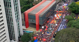 Manifestação contra governo Bolsonaro acontece em SP