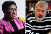 Nobel da Paz vai para jornalistas Maria Ressa e Dmitry Muratov