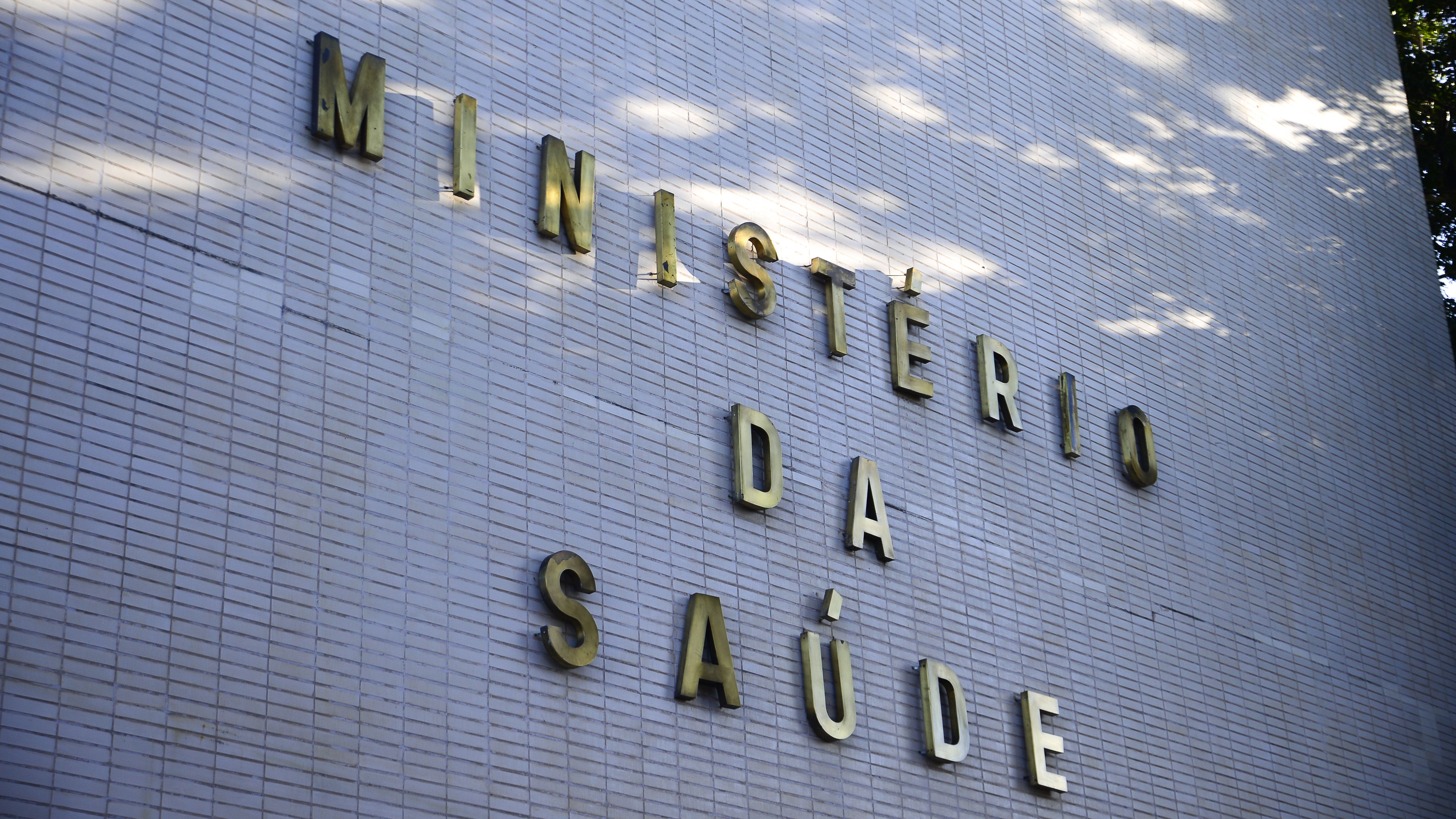 Fachada do Ministério da Saúde na Esplanada dos Ministérios
