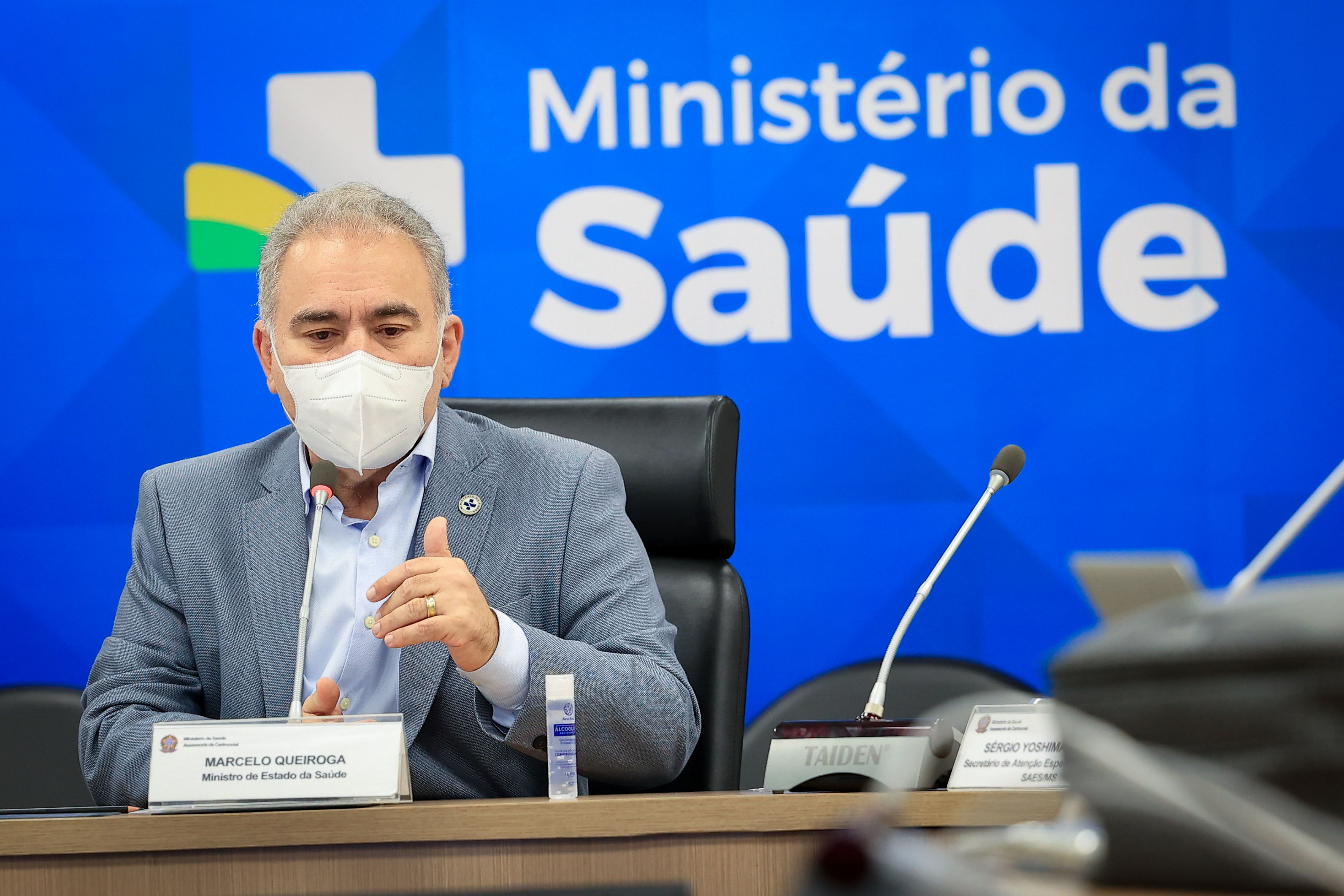 Ministro da Saúde Marcelo Queiroga