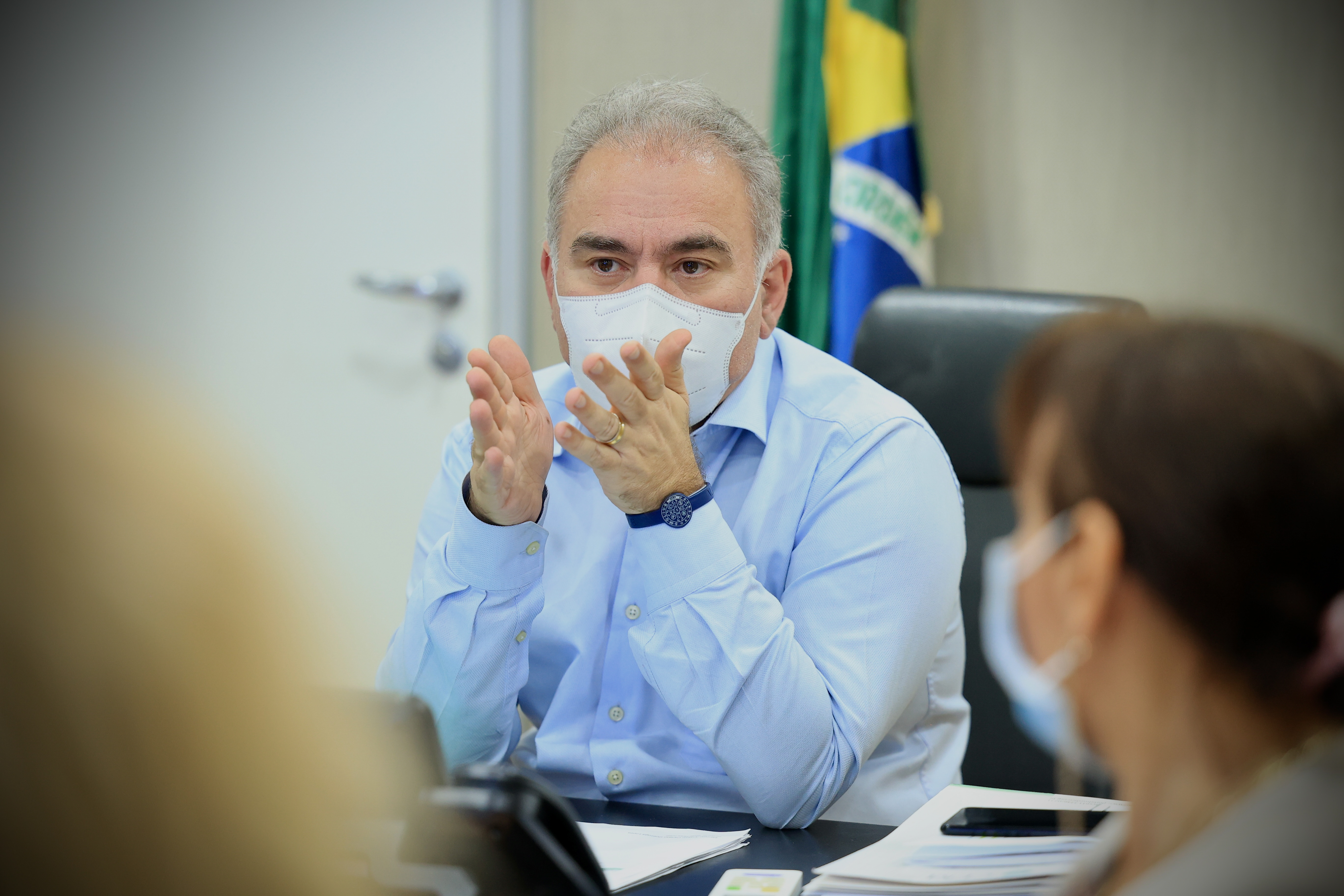Ministro da Saúde Marcelo Queiroga