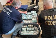 PF e Receita fazem operação contra produção clandestina e contrabando de cigarros