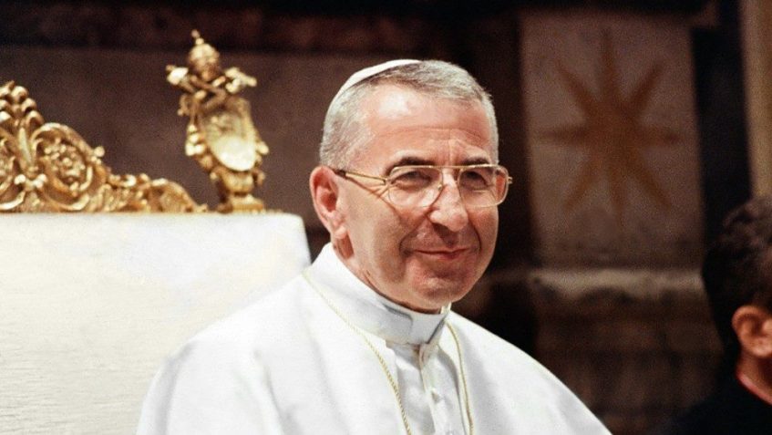 Papa João Paulo I. • Foto: Reprodução/Vaticano