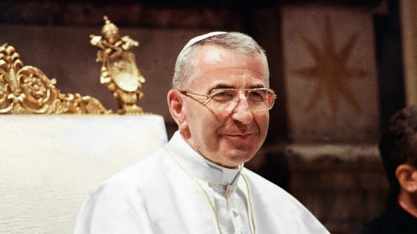 Papa João Paulo I. • Foto: Reprodução/Vaticano