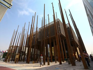 O pavilhão da Suécia, na Expo Dubai 2020