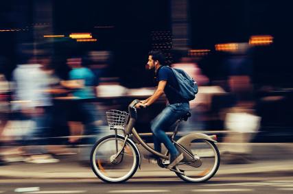 bicicleta, ciclista