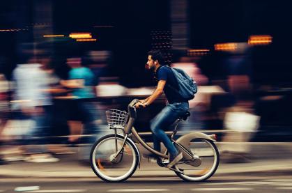 bicicleta, ciclista