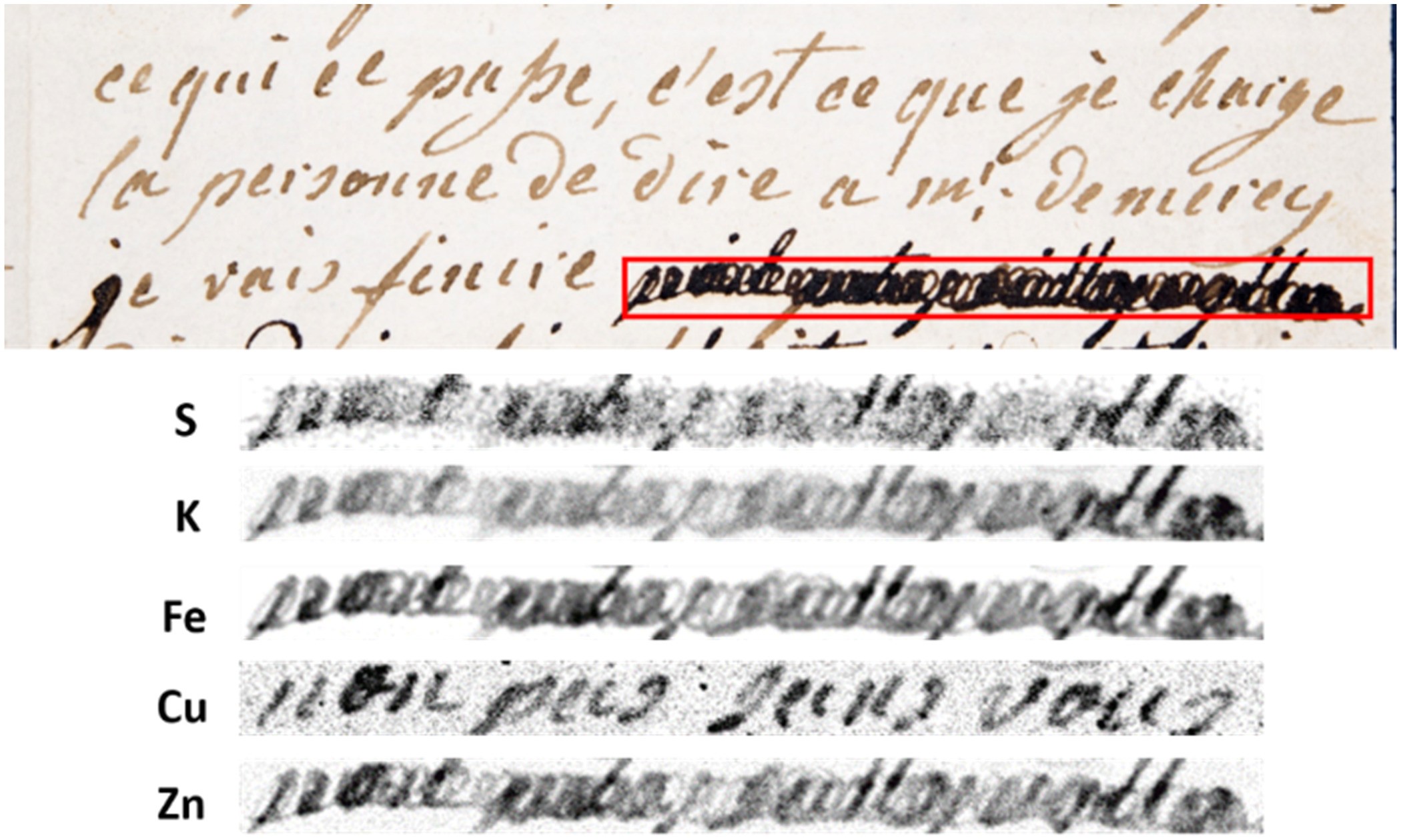 A análise mostrou que algumas das cartas que se pensava terem sido escritas por Maria Antonieta eram, na verdade, cópias dos originais enviados por von Fersen / Foto: Centre de Recherche sur la Conservation