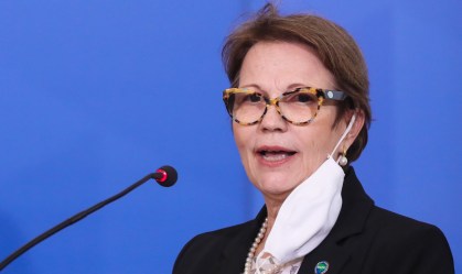 Ministra da Agricultura, Tereza Cristina