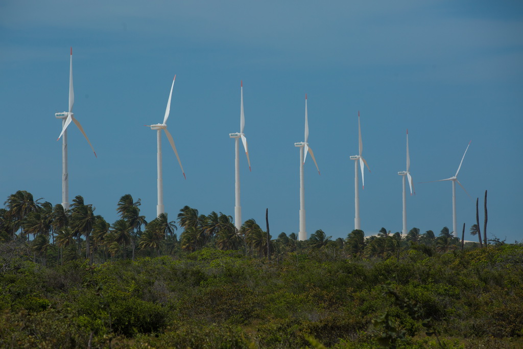 Usina de Energia Eólica (UEE) em Icaraí, no Ceará (CE)