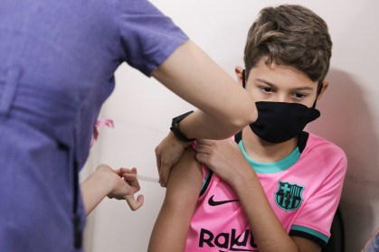 Campanha multivacinação de crianças e adolescentes no Distrito Federal