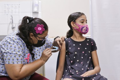 Campanha multivacinação de crianças e adolescentes no Distrito Federal
