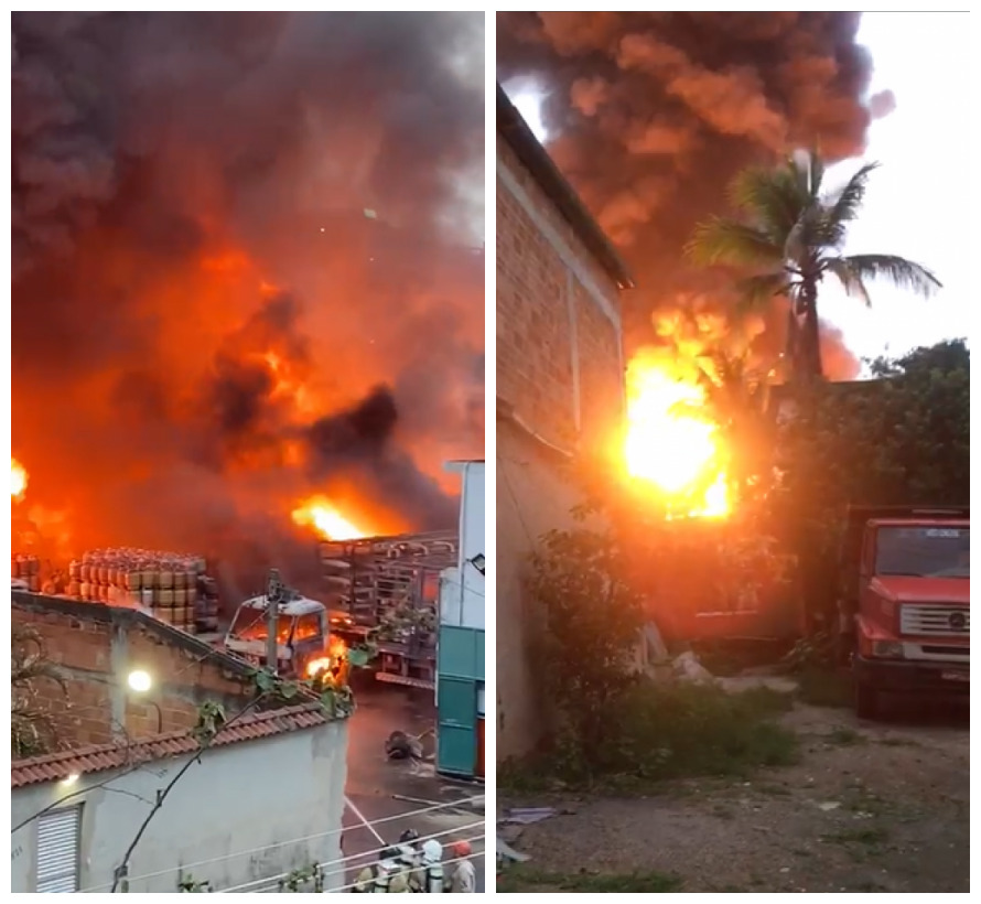 Rio de Janeiro: Incêndio de grandes proporções não deixou feridos