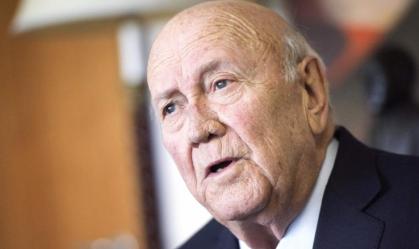 Ex-presidente da África do Sul e ganhador do Nobel, Frederik Willem de Klerk morre aos 85 anos