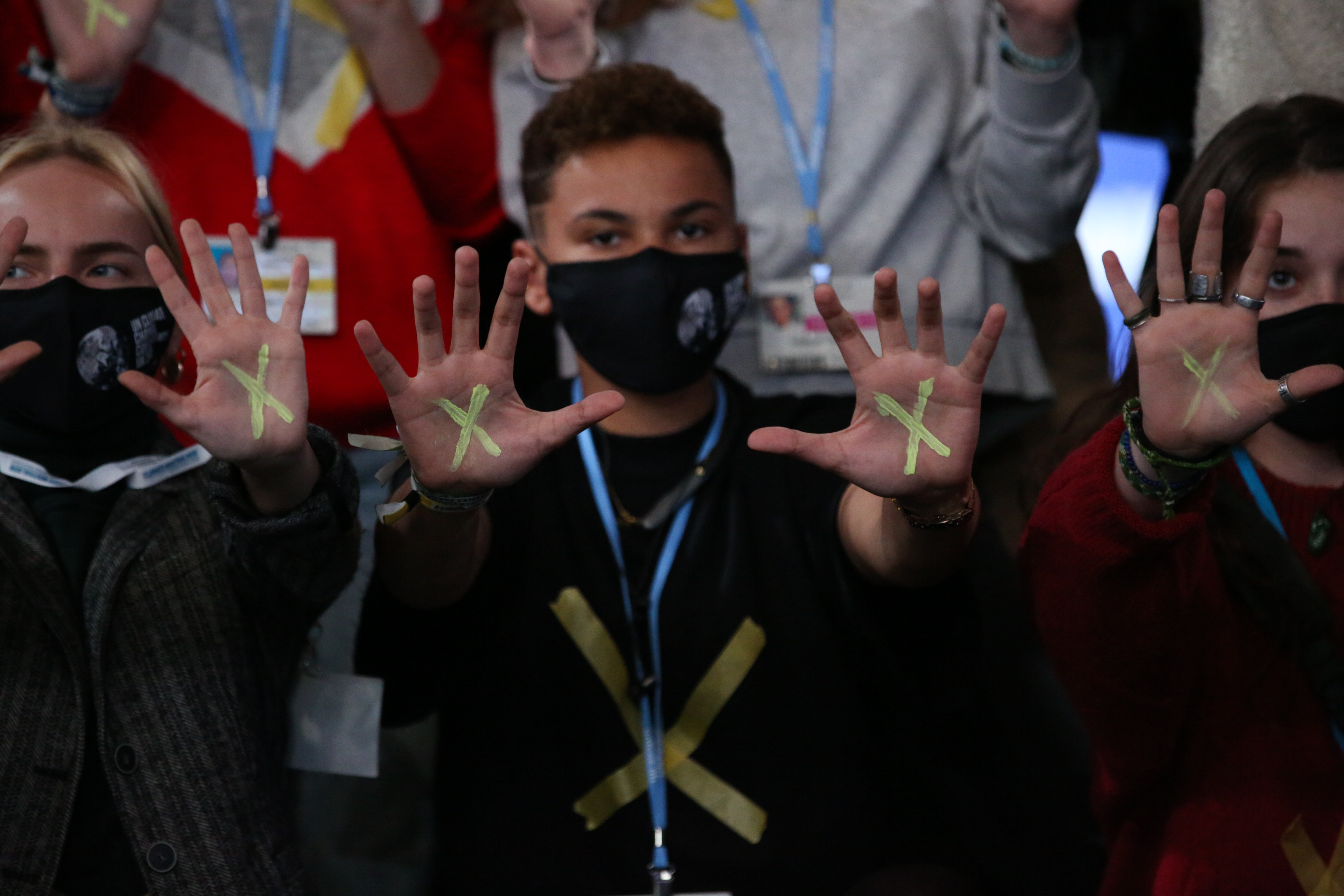 Ativistas climáticos estão pedindo ao primeiro-ministro escocês Nicola Sturgeon que intervenha no que eles dizem ser uma forte presença policial em Glasgow, na Escócia, onde a COP26 está sendo realizada / UNclimatechange/Divulgação