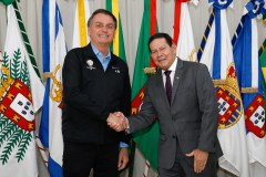 Jair Bolsonaro e Hamilton Mourão