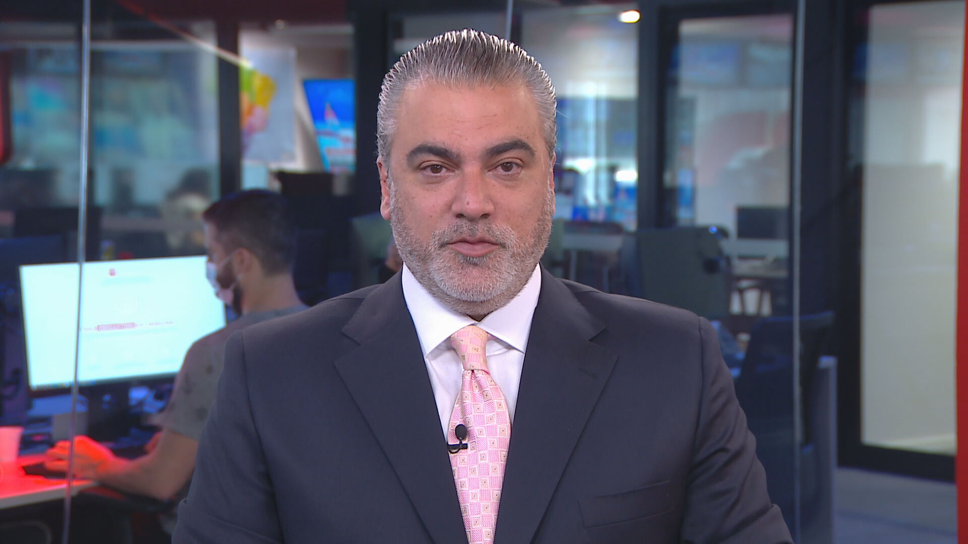 Thiago Anastácio no quadro Liberdade de Opinião
