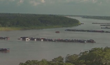 Barcos Rio Madeiro Garimpo