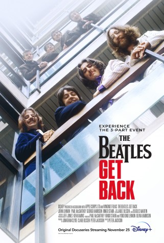 Poster da série "Get Back", dos Beatles: são três episódios com mais de duas horas casa / Divulgação