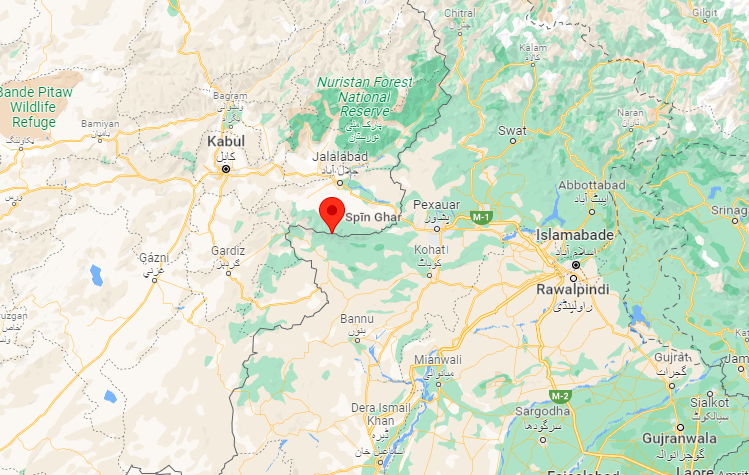 Distrito de Spin Ghar, na província de Nangarhar, no leste do Afeganistão