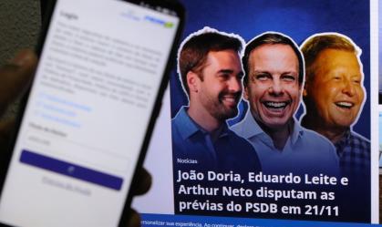 PSDB decidiu na tarde deste domingo (21), suspender as prévias das eleições internas para a escolha do candidato do partido à Presidência da República nas eleições de 2022 em virtude de instabilidade do sistema de aplicativo