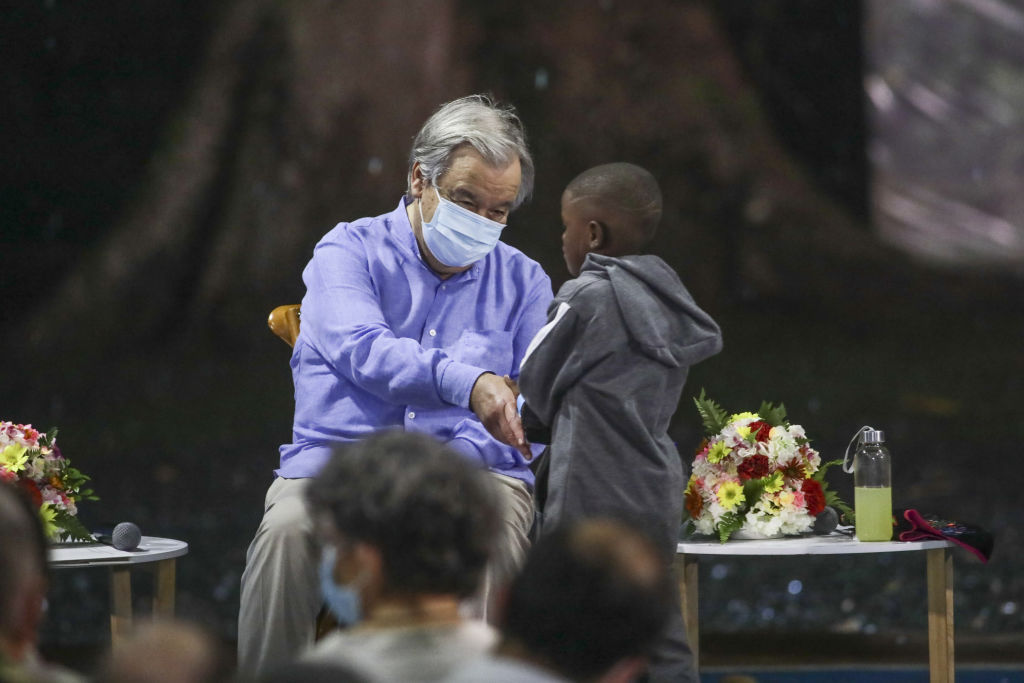 Antonio Guterres, secretário-geral da ONU, visita a Colômbia para celebra os cinco anos do acordo de paz / Juancho Torres/Anadolu Agency via Getty Images