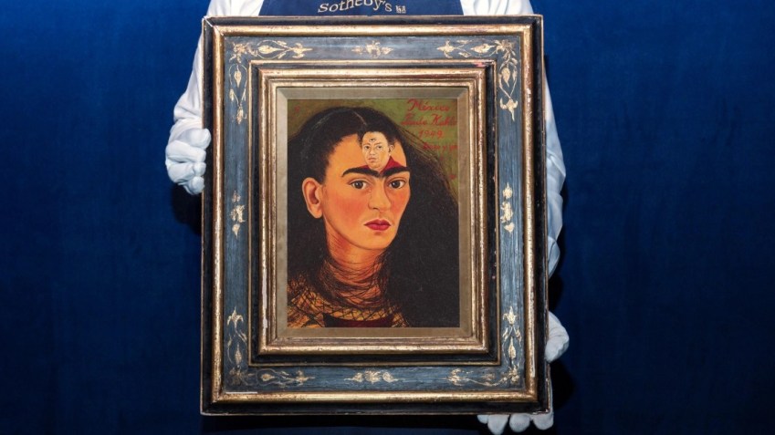 Obra é exibida antes de leilão / Sotheby's