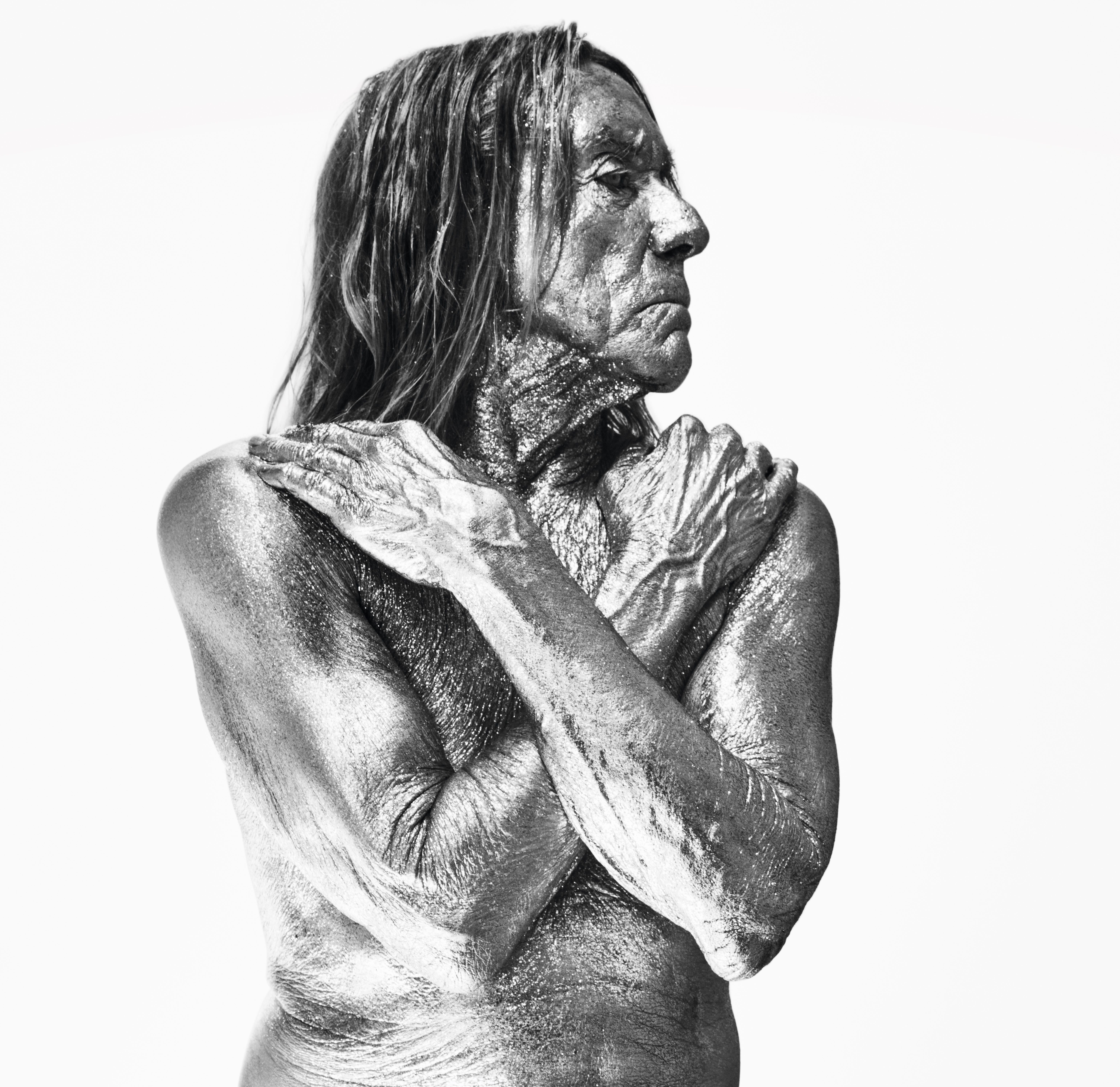 Iggy Pop em foto icônica para as lentes de Bryan Adams/ Bryan Adams/Divulgação