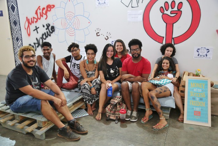 Estudantes da UFSB, em Itabuna: 70% dos alunos são pretos e pardos / ACS/UFSB