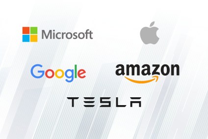 Microsoft, Apple. Google, Amazon e Tesla; somadas, Big Techs valem US$ 10 trilhões