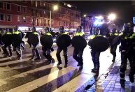 Manifestações na Europa contra lockdowns são marcadas por violência
