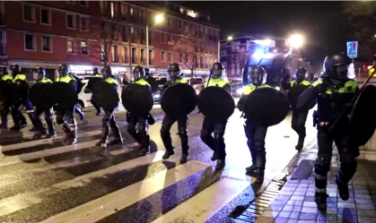 Manifestações na Europa contra lockdowns são marcadas por violência