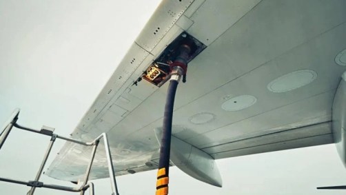 Querosene abastecimento avião