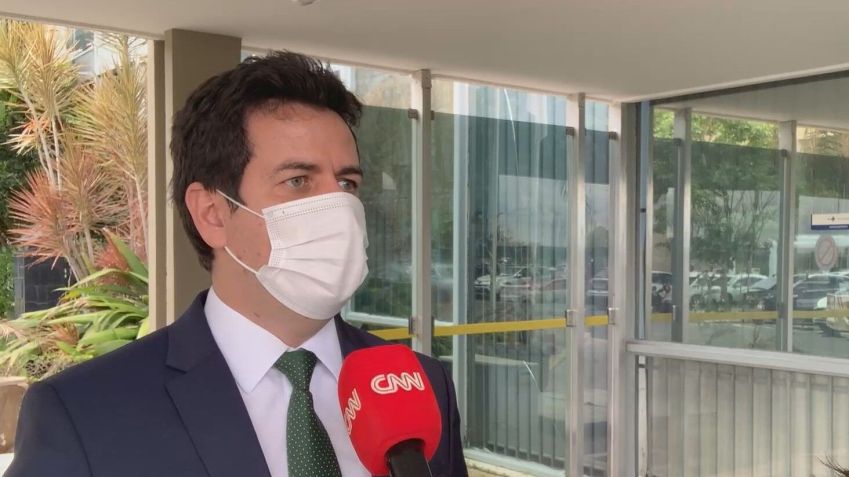 Secretário do Ministério da Saúde, Rodrigo Cruz, em entrevista à CNN (29.nov.2021) / CNN / Reprodução
