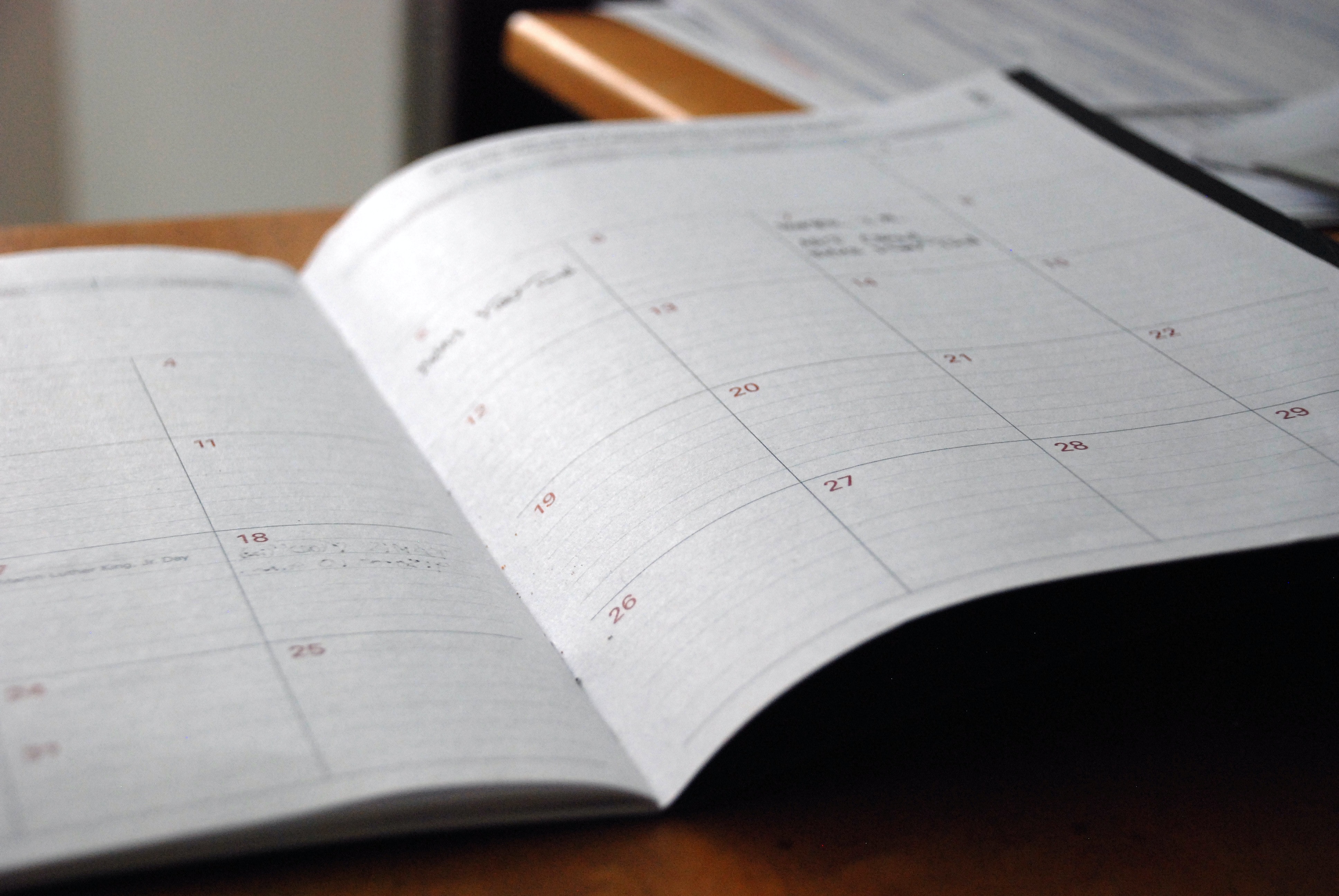Agenda | calendário | feriados