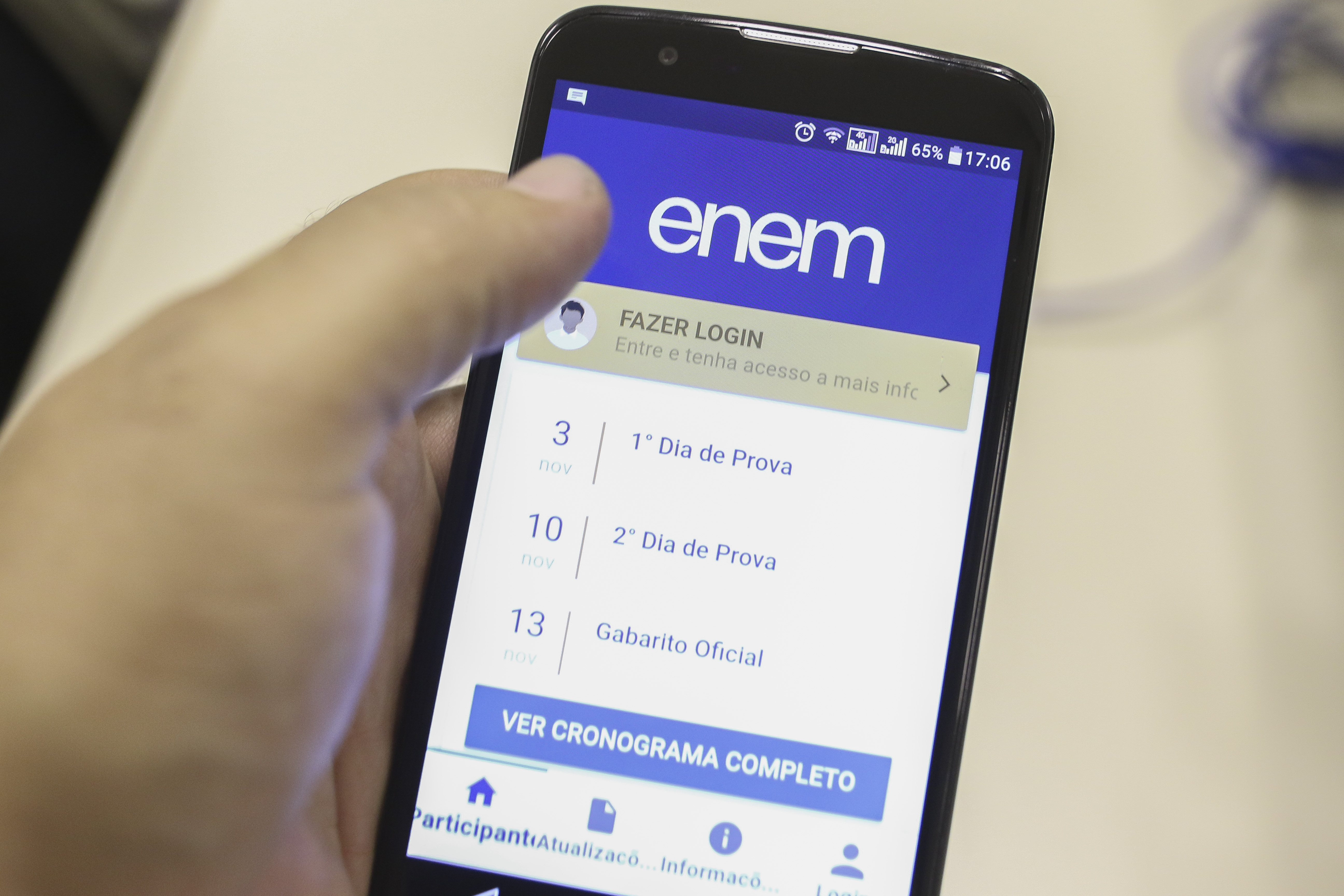 Exame Nacional do Ensino Médio | ENEM | aplicativo | inep
