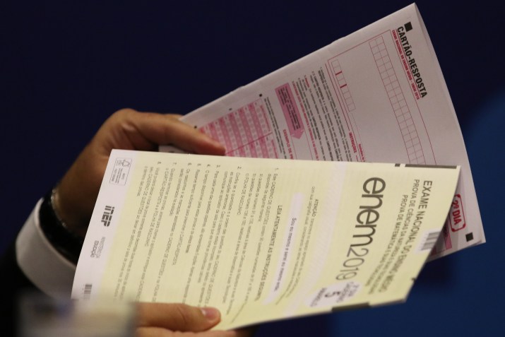 Provas do Exame Nacional do Ensino Médio (Enem) de 2019 / Foto: Fabio Rodrigues Pozzebom/Agência Brasil