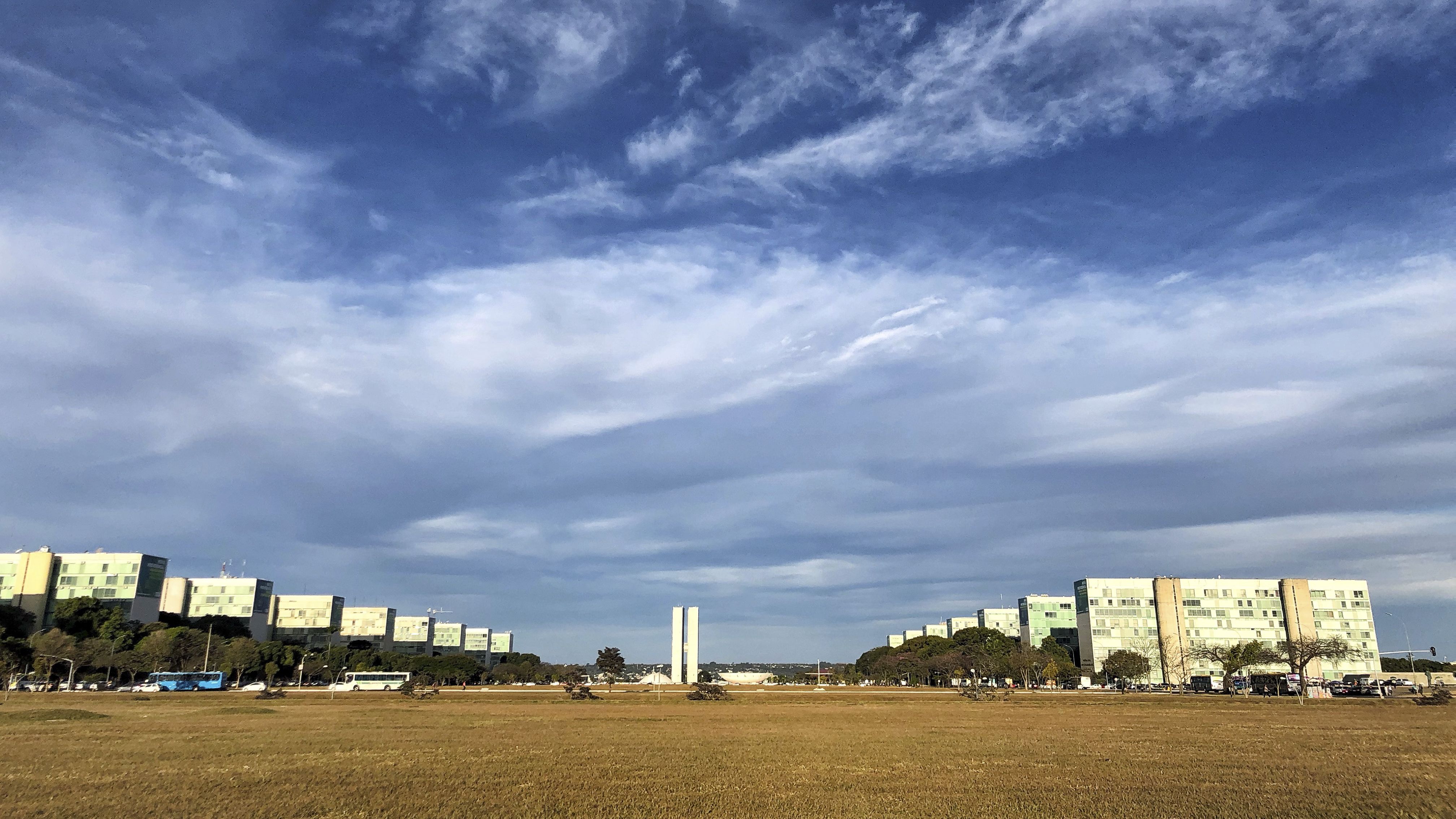 Esplanada dos Ministérios, em Brasília (DF)